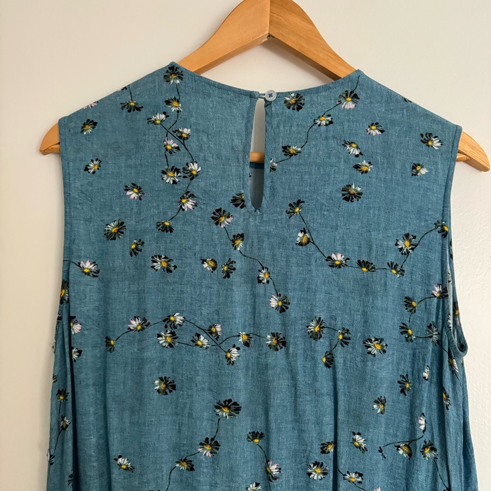 Floral blouson dress